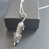 Birthday charm, necklace suitable for men and women, mascot, pendant, new collection, tiger, wholesale, Amazon