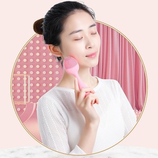 Direct selling electric silicone facial cleanser facial beauty guide ultrasonic pore cleaning lazy essential face brush