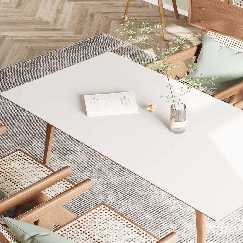 밀키 화이트 테이블 매트