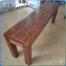 批发老榆木长条凳子中式凳纯实木板凳家用功夫茶凳子长条床头凳换
