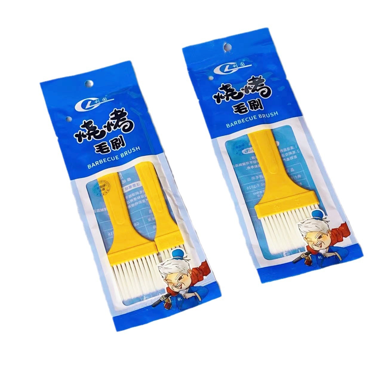 毛を落とさない逸品のブラシはブラシを焼きます。
