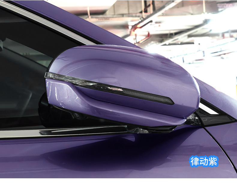 Suitable for Byd Yuan Plus Special Car-Specific Rearview Mirror Anti-Collision Strip, Original Car Color Modification, Anti-Scratch and Anti-Scuff Protection
