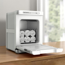 毛巾加热消毒柜美容院spa理发专用热毛巾加热柜蒸汽蒸箱紫外线