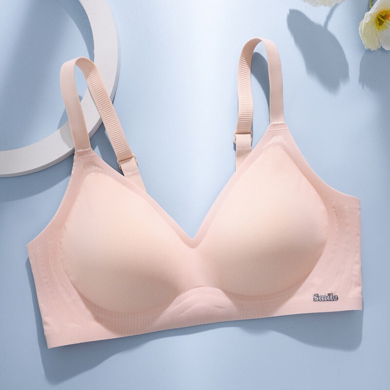 シンプルな光沢のあるゼリーのソフトサポート下着の女性の夏の薄いタイプの大きい胸は小さいです。|undefined