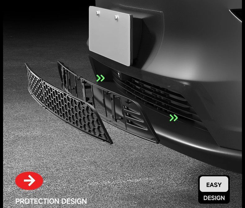 Suitable for Tesla Six-Seater Model Yl Insect-Proof Net, Hood Grille Protection Cover, Air Inlet Protection Accessories