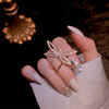 Design universal elegant ring, cute accessory, internet celebrity