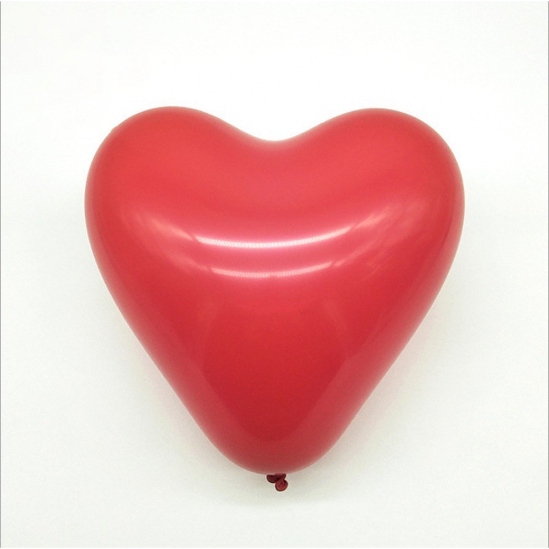 Matte balloon heart shaped