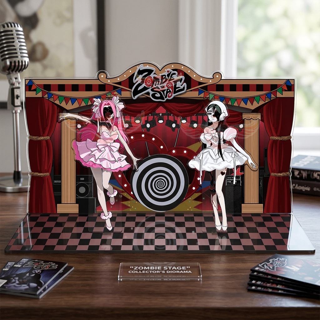 Alien-themed stage merchandise, zombie stage series, ALIEN high-definition printed standee, elegant and beautiful