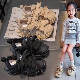 2024秋季新款儿童学步鞋软底防滑韩版男童运动鞋女童休闲透气板鞋