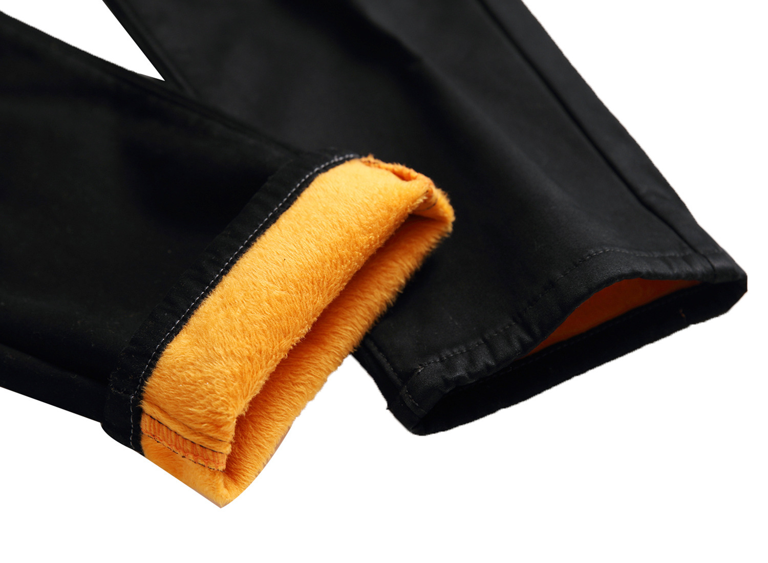 Herren Winter Plüsch Jeans, personalisierte Wärme, Herren dicke Denim Jeans_voghion.com