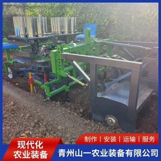 厂家出售菠萝凤梨栽苗机维护简单结构稳固菠萝移栽机 凤梨栽植机