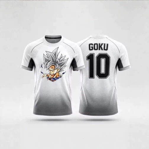 2026 Dragon Ball Z Goku Super Saiyan Blue T-shirt - Summer Sports Shirt for Dad and Kids 2026 Dragon Ball Z Goku Super Saiyan Blue T-shirt - Summer Sports Shirt for Dad and Kids