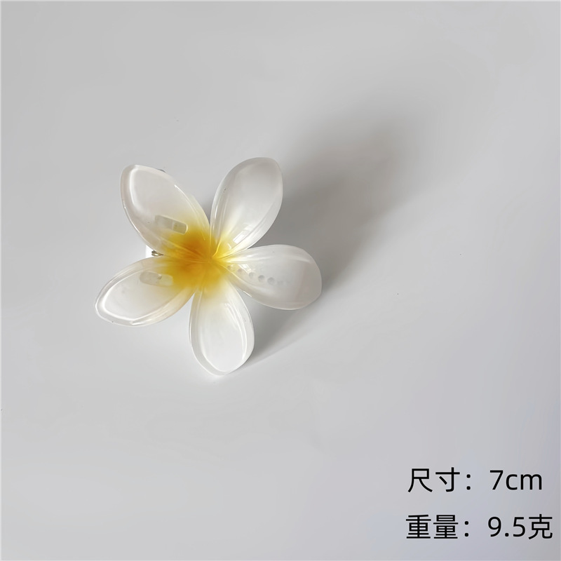 Huevo flor gran clip de cabello clip de cabello tocado clip de cabello niños garras clip de pesca clip de mar para la fotografía