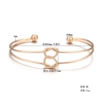 Double knot rose gold