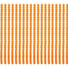 万寿菊花环印度婚庆装饰花串墨西哥亡灵节塑料装饰花串