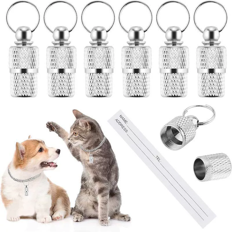 Бирка-идентификатор для животных с защитой от потери, гравировка на заказ, памятный кулон для праха, этикетка для кошек и собак, зоотовары