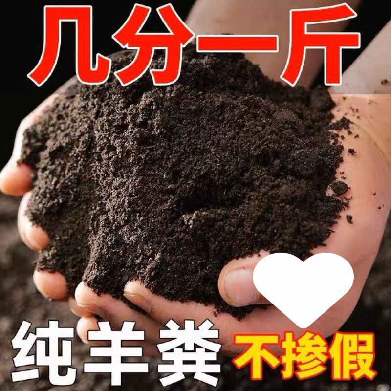 蔬菜肥羊粪发酵肥料鸡粪花肥种菜家用养花通用盆栽果树化肥独立站