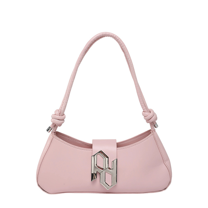 2024 otoño e invierno nuevo estilo francés textura de nicho bolso de axila moda bolso de hombro de luna nueva bolso de mano de todo fósforo de viaje