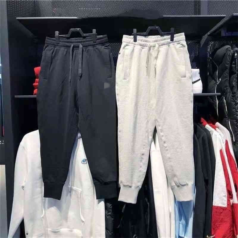 Spring and Autumn New Casual Loose Men's and Women's Sports Knitted Sweatpants Breathable Sports Pants Straight Embroidered Trousers Spring and Autumn New Casual Loose Men's and Women's Sports Knitted Sweatpants Breathable Sports Pants Straight Embroidered Trousers
