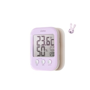 Dolico Digital Thermometer Hygrometer with Clock Function O-278Pk
