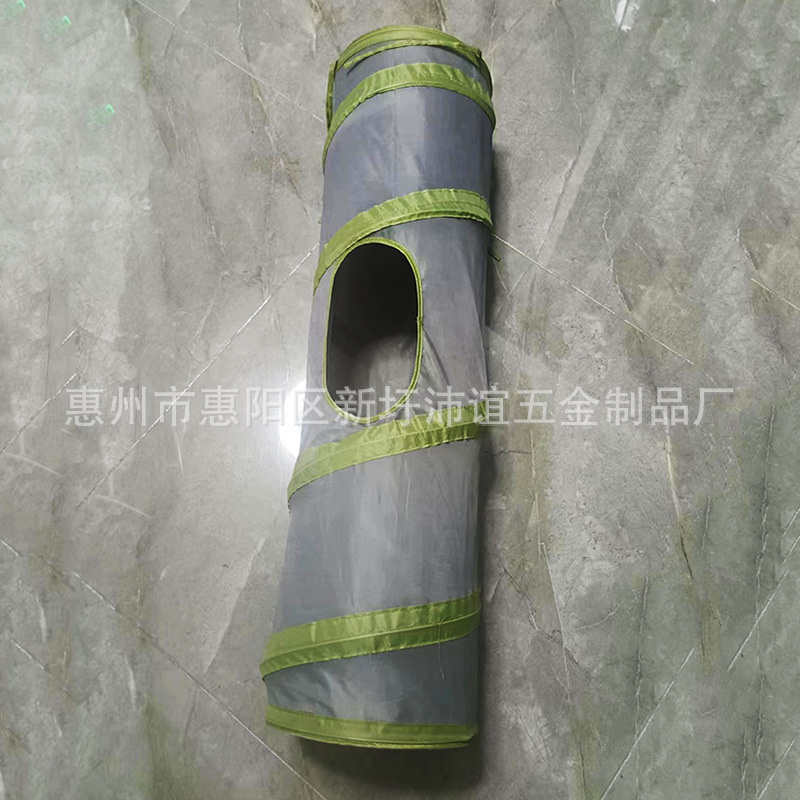 宠物猫隧道钢丝 可折叠猫玩具狗猫室内外用品钢丝 猫通道弹簧钢丝