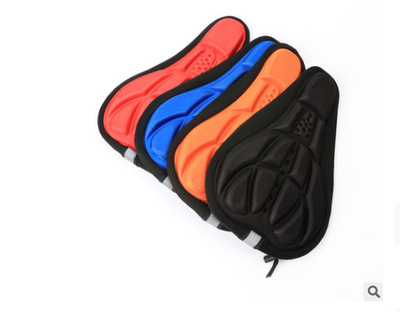 新款山地公路自行车彩色3D死飞坐垫套座垫套 量大价更优单车装备