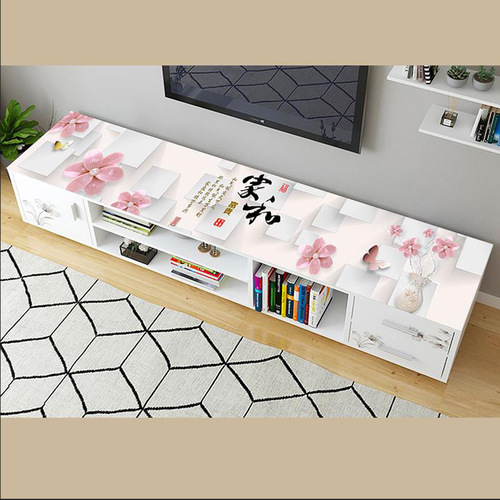 K9HX wholesale 3D TV cabinet tablecloth shoe cabinet table mat PVC soft plastic living room coffee table tablecloth home anti-