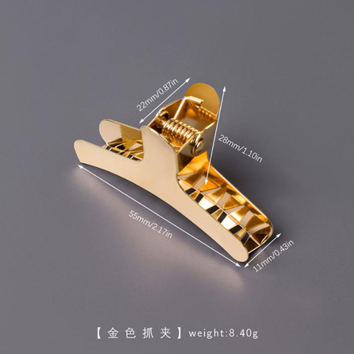 Hairpin Mold, Mirror Hairpin Grab Clip Silicone Mold Handmade DIY Crystal Droplet Resin Decorated Pendant A