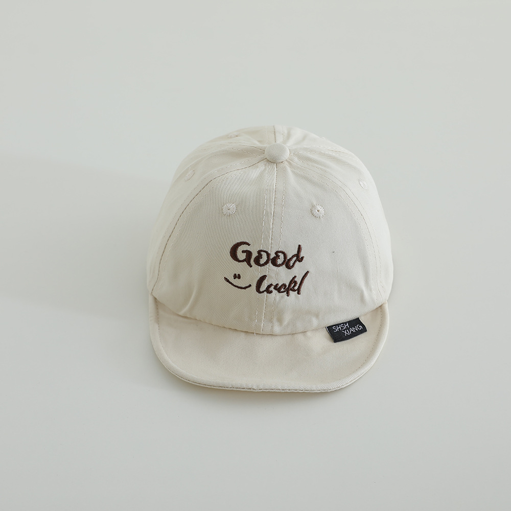 Sombreros para bebés primavera y verano blando gorra gorra de pato gorra gorra de béisbol para bebés de moda para hombres y mujeres sombreros de sol versátiles