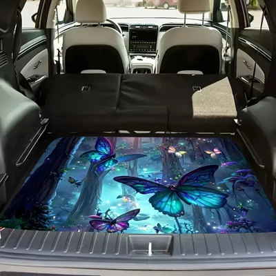 Trunk Mat — Universal, Dirt-Resistant, Easy-To-Clean Car - 1-63-suit-73-75100cm-crystal-velvet-standard-version