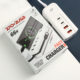USB/type-C fast charging charger comes with data cable multi-hole mobile phone charging mobile phone plug-in pd fast charging US, Australia and UK