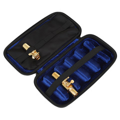 High-end hard Saxophone mouthpiece storage bag, portable mouthpiece storage bag including velvet bag, mouthpiece storage box, reed case