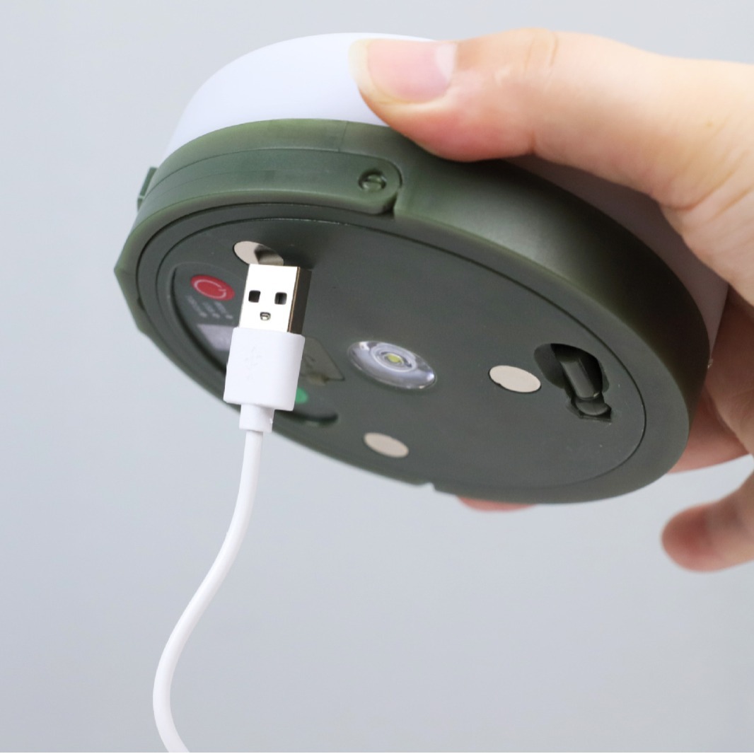 Nuevas luces de camping al aire libre decoración de la atmósfera de la lámpara recargable LED string camping luces de color luz techo luz transfronteriza