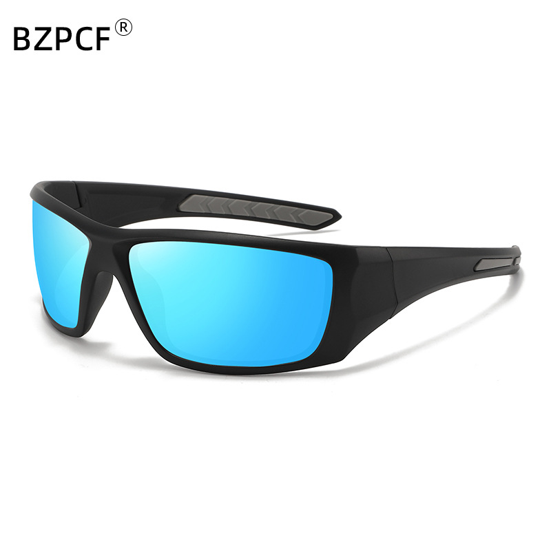 Black frame blue film