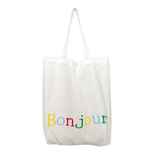 Amazon cross-border supply/ins style Korean style solid color shoulder bag simple canvas bag college student class canvas bag