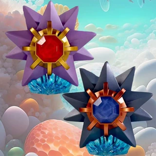 宠物小精灵 海星宝石 憨憨宝石海星 桌面摆件 公仔模型 盒装手办