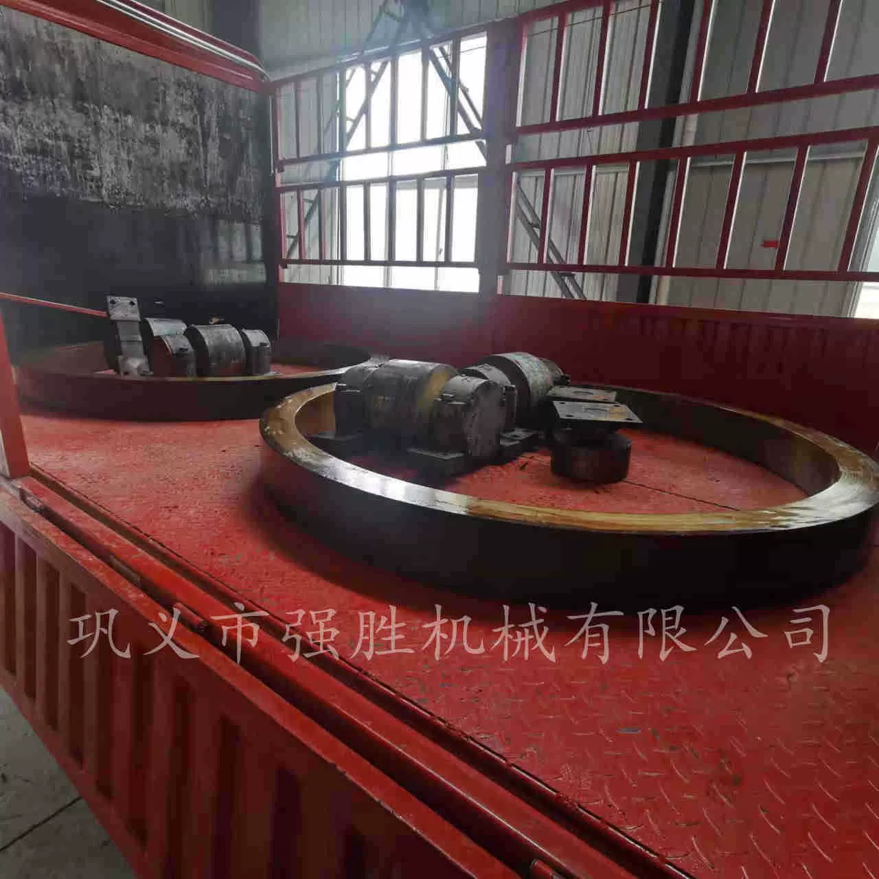 回转窑轮带加工 制作回转窑大齿圈滚圈托轮等成套配件