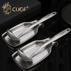 Kitchen Guifei 304 stainless steel tray kitchen tray soup spoon holder colander tray rice spoon storage tray