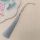 Guanshan Yue New Alloy Flower Tassel Pendant 12CM Spike Tuan Fan Hanfu Jewelry Cheongsam Sachelet Jewelry