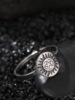 Cute fashionable accessory stainless steel, universal ring, halloween