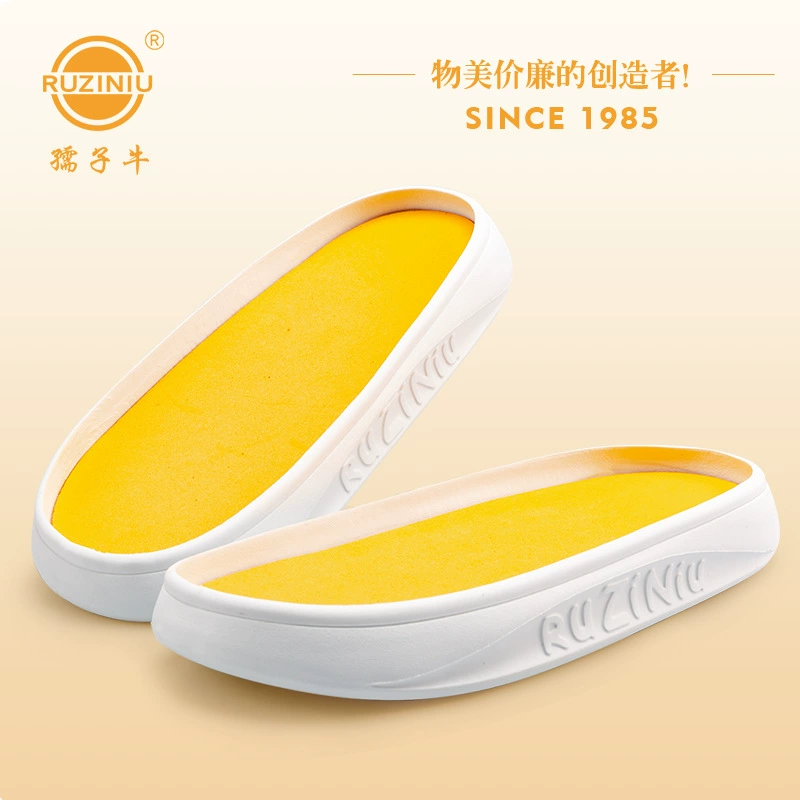 Тапочки с хлопковой подошвой Ruzi Niu, вязаные крючком вручную, подошва, свободные Нескользящие модные, Нескользящие, мягкие оливковые, на подошве