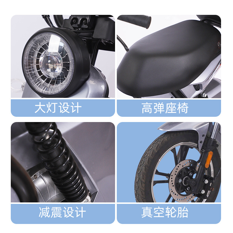 Vehículo eléctrico al por mayor transfronterizo 16 pulgadas de goma de aluminio muy cool vehículo eléctrico adulto a pie de dos ruedas bicicleta eléctrica coche de batería