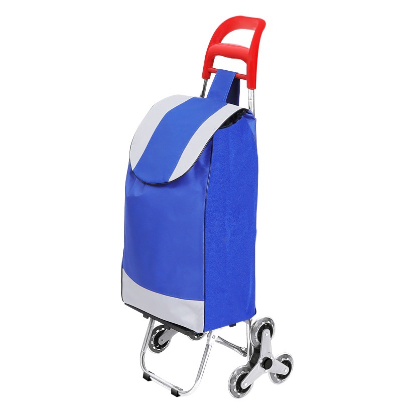 Carrito de compras plegable para compras de supermercado, carrito portátil de arrastre manual para uso doméstico, carrito para subir escaleras para personas mayores, carrito de supermercado.