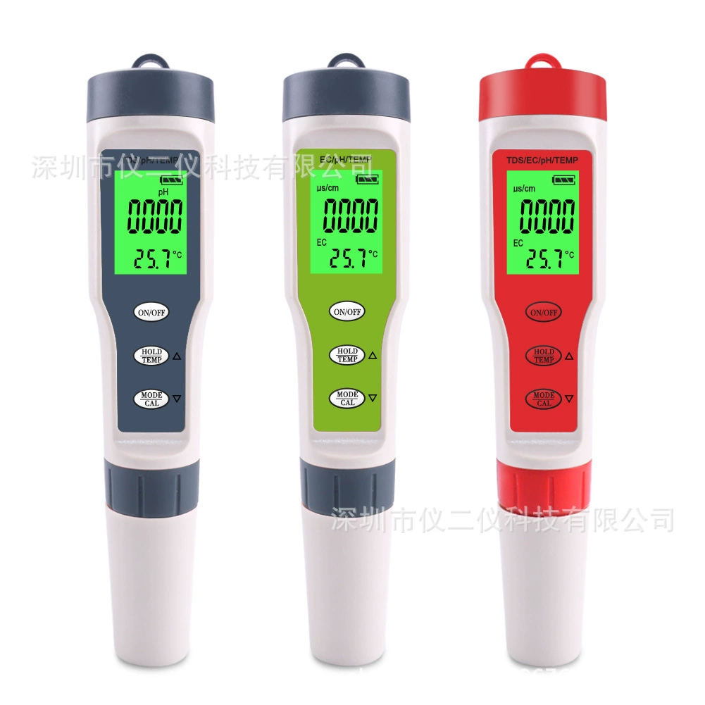 PH/EC/Temp три-в-одном тестовая Ручка PH-метр тест качества воды ручка для бассейна питьевая вода ph проводимость 9902