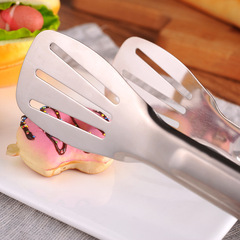 Factory Direct Sale Stainless Steel BBQ Tongs, Meat Tongs, Bread Tongs, Buffet Steak Pan Tongs, Food Grade Tongs