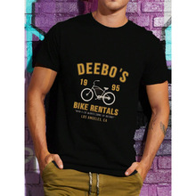 U 30129 Vintage printed casual short sleeve T-shirt ����ӡ��