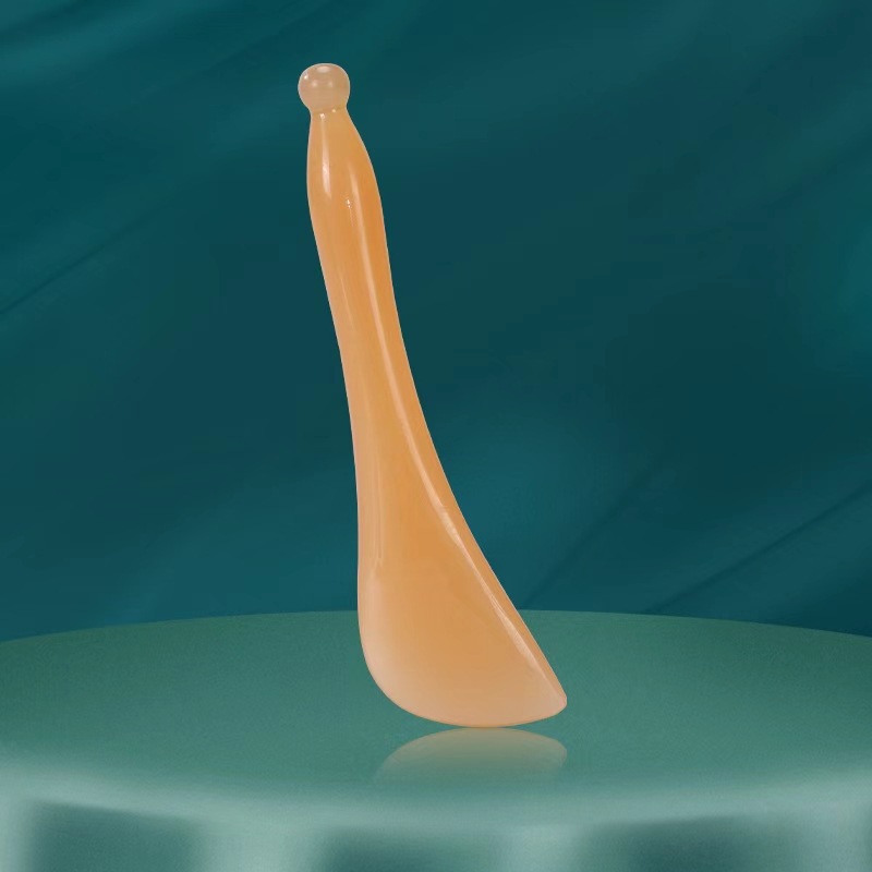 Taklit boynuz kazıma tahtası yüz masajı yüz kaldırma özel tendon çekme çubuğu güzellik masajı çok fonksiyonlu kazıma sayfası