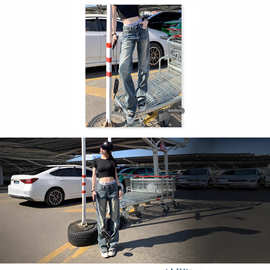 美剧学穿搭｜暮光之城bella｜清爽质感直筒牛仔 常规&加长