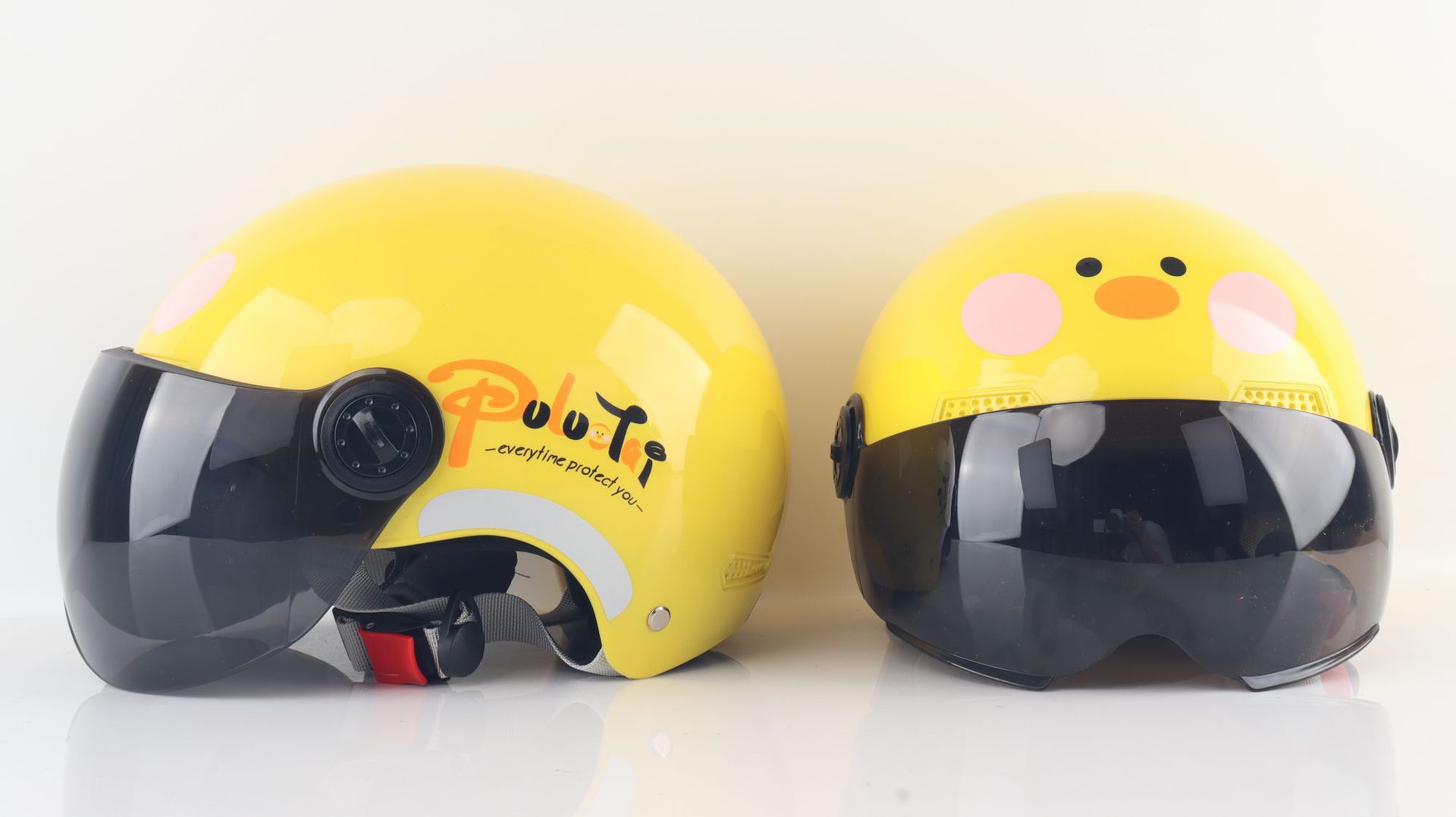 Helmet for Electric Vehicles 3C Summer Helmet Class a Parent-Child Helmet Children's Helmet Cartoon Cute Adult Motorcycle Helmet for Women