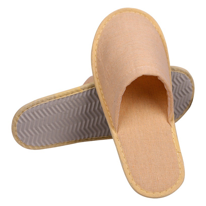 Disposable slippers thickened cotton linen slippers hotel hotel homestay travel portable household disposable slippers